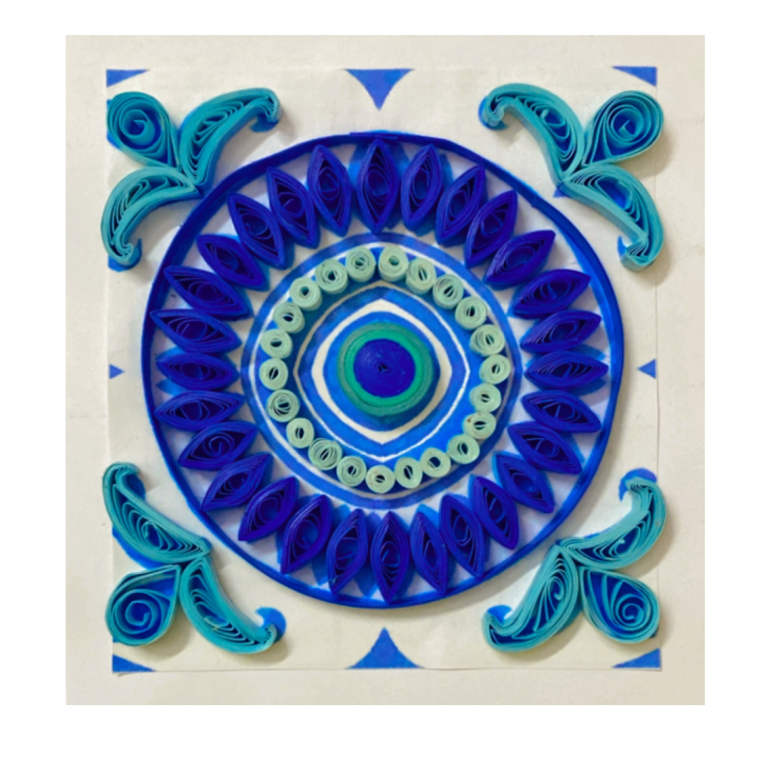 Peranakan inspired Quilling- HERITAGE WHORLS