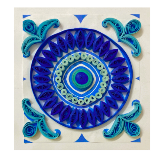 Peranakan inspired Quilling- HERITAGE WHORLS