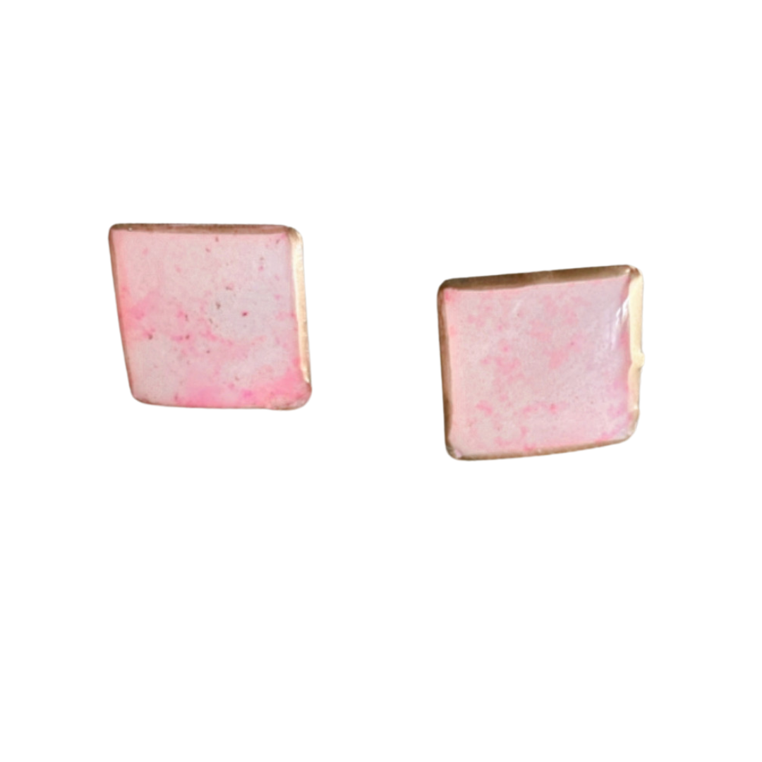 Resin Alcohol Ink Earrings - MARVELLOUS