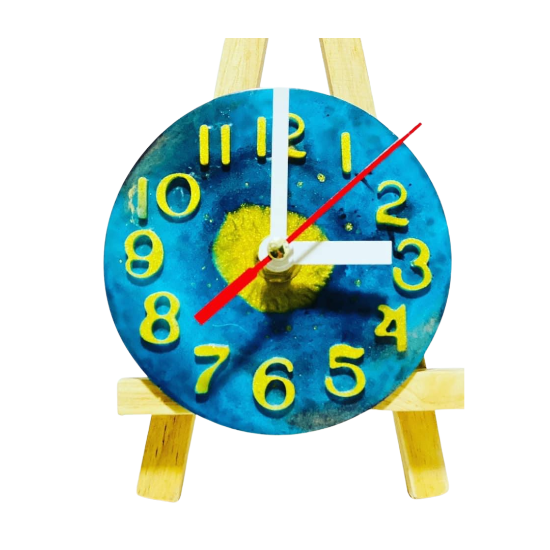 Resin Table Clocks