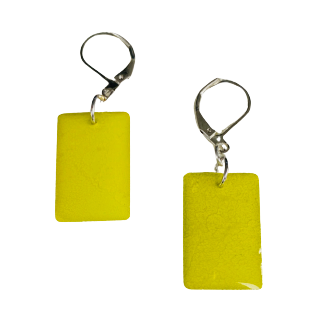 Resin Alcohol Ink Earrings - VIVID