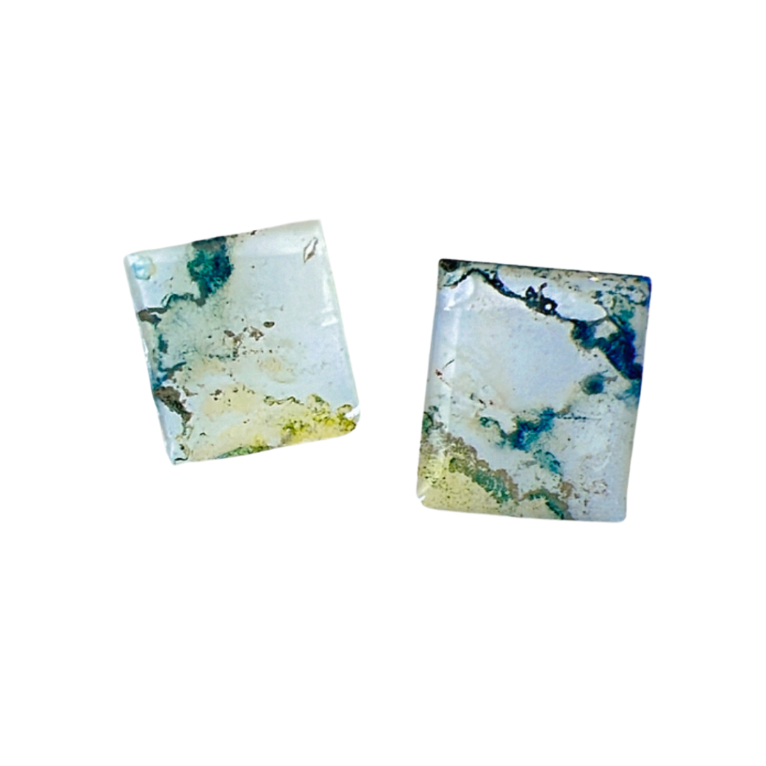 Resin Alcohol Ink Earrings - MARVELLOUS