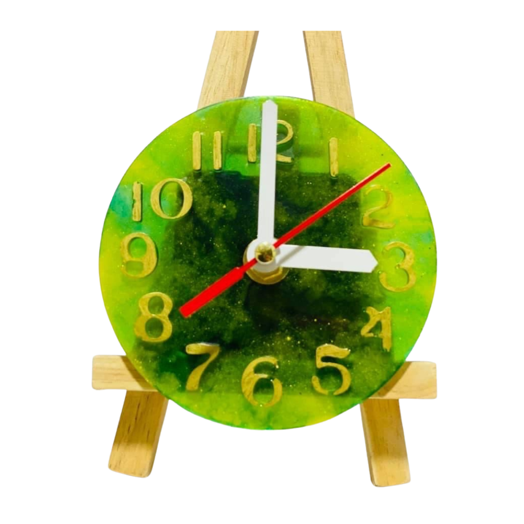 Resin Table Clocks