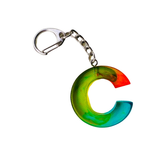 Resin Keychains - Alcohol Ink
