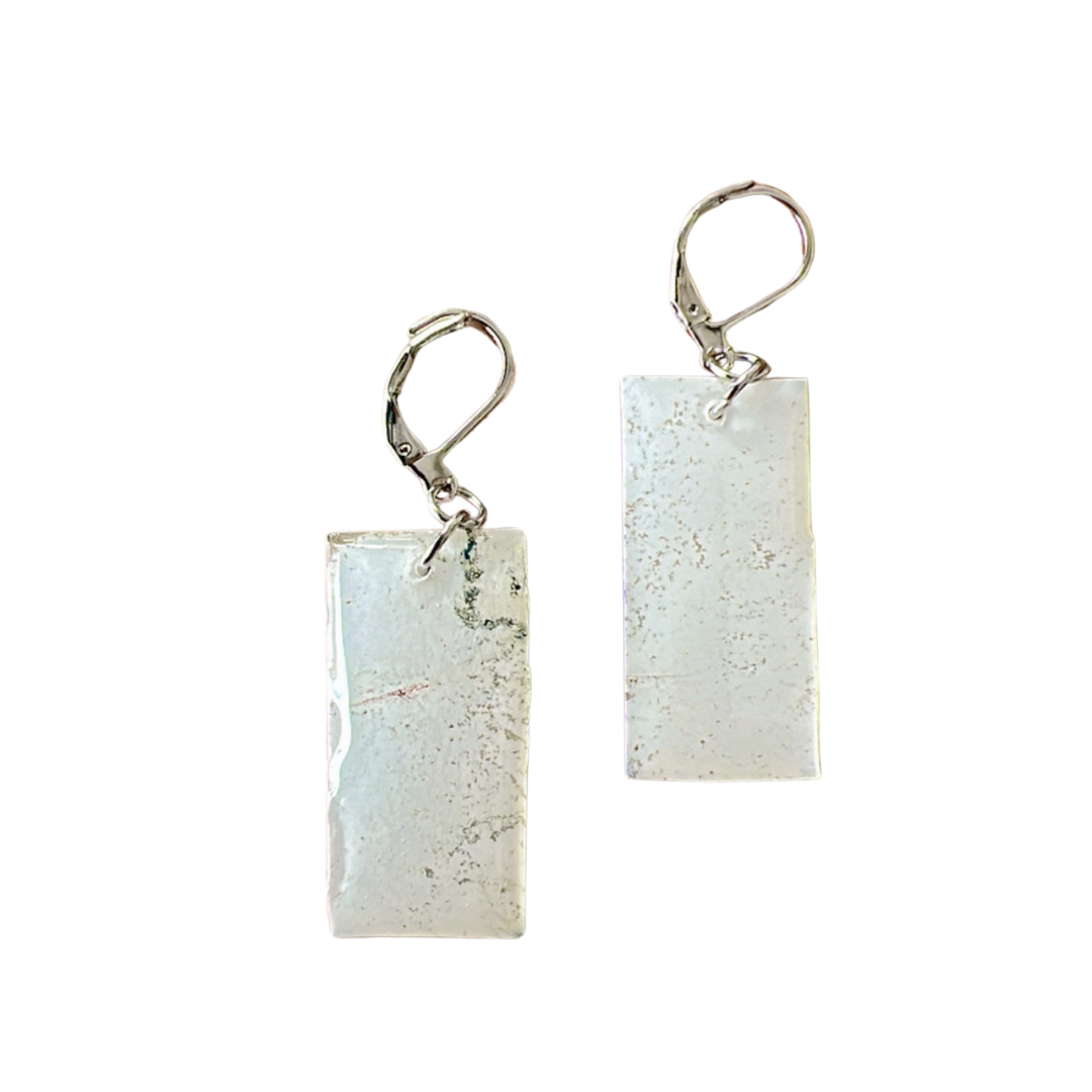 Resin Alcohol Ink Earrings - VIVID