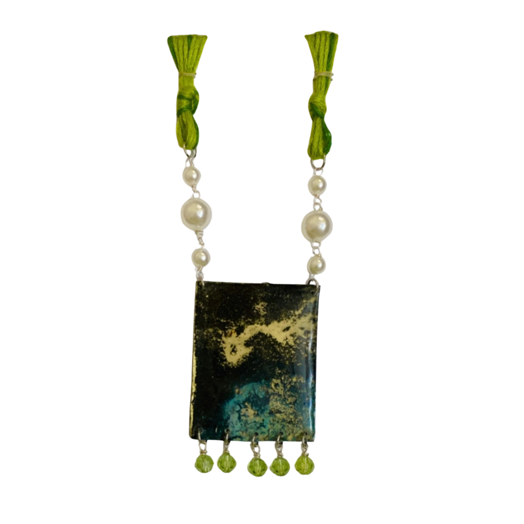 Resin Alcohol Ink necklaces  - REINA