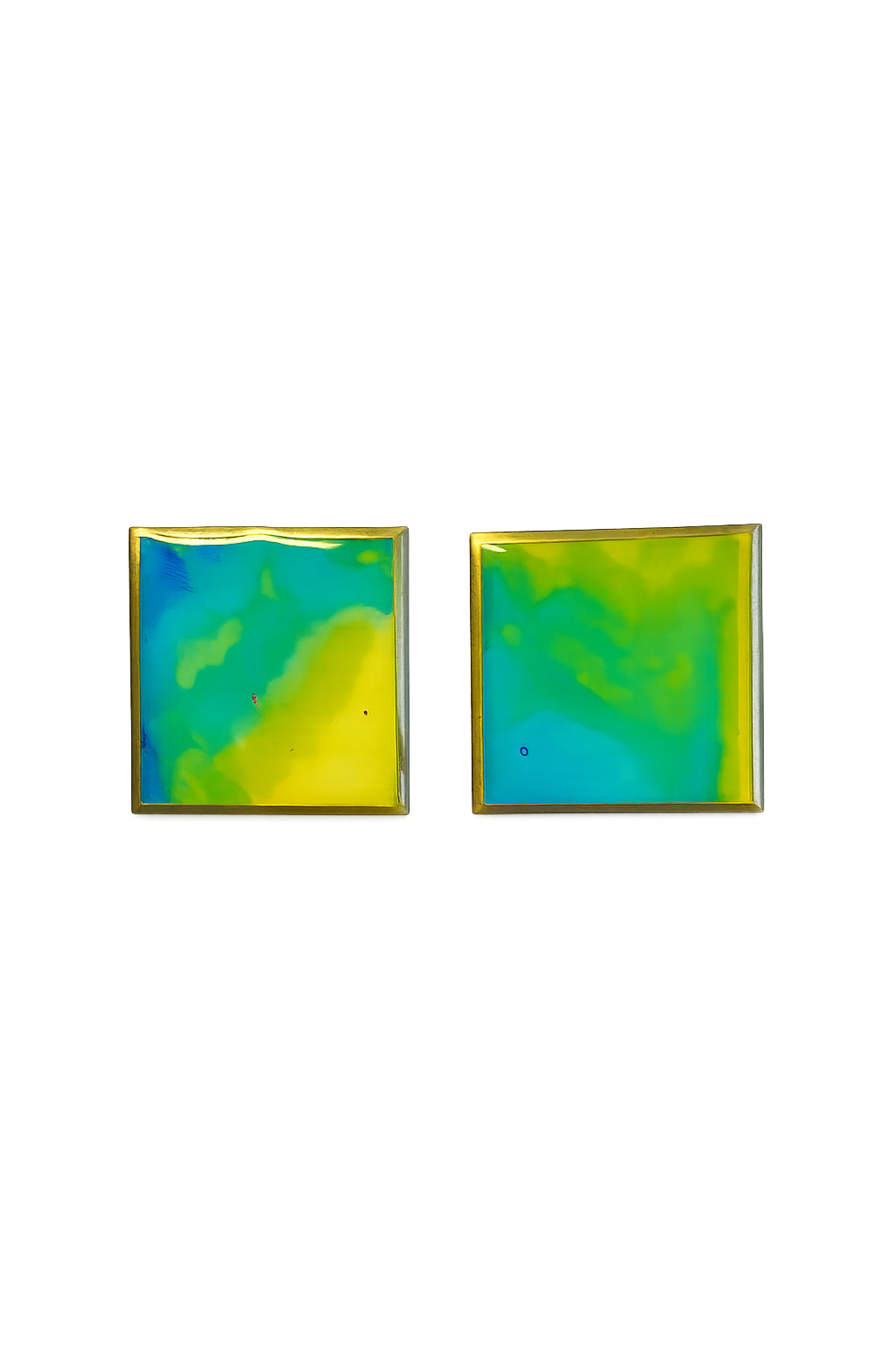 Resin Alcohol Ink Earrings - MARVELLOUS