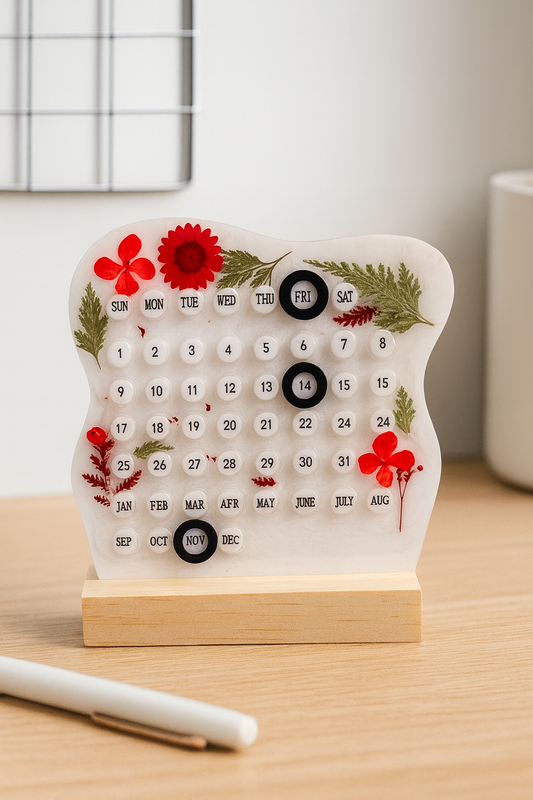 Resin Desk calendars