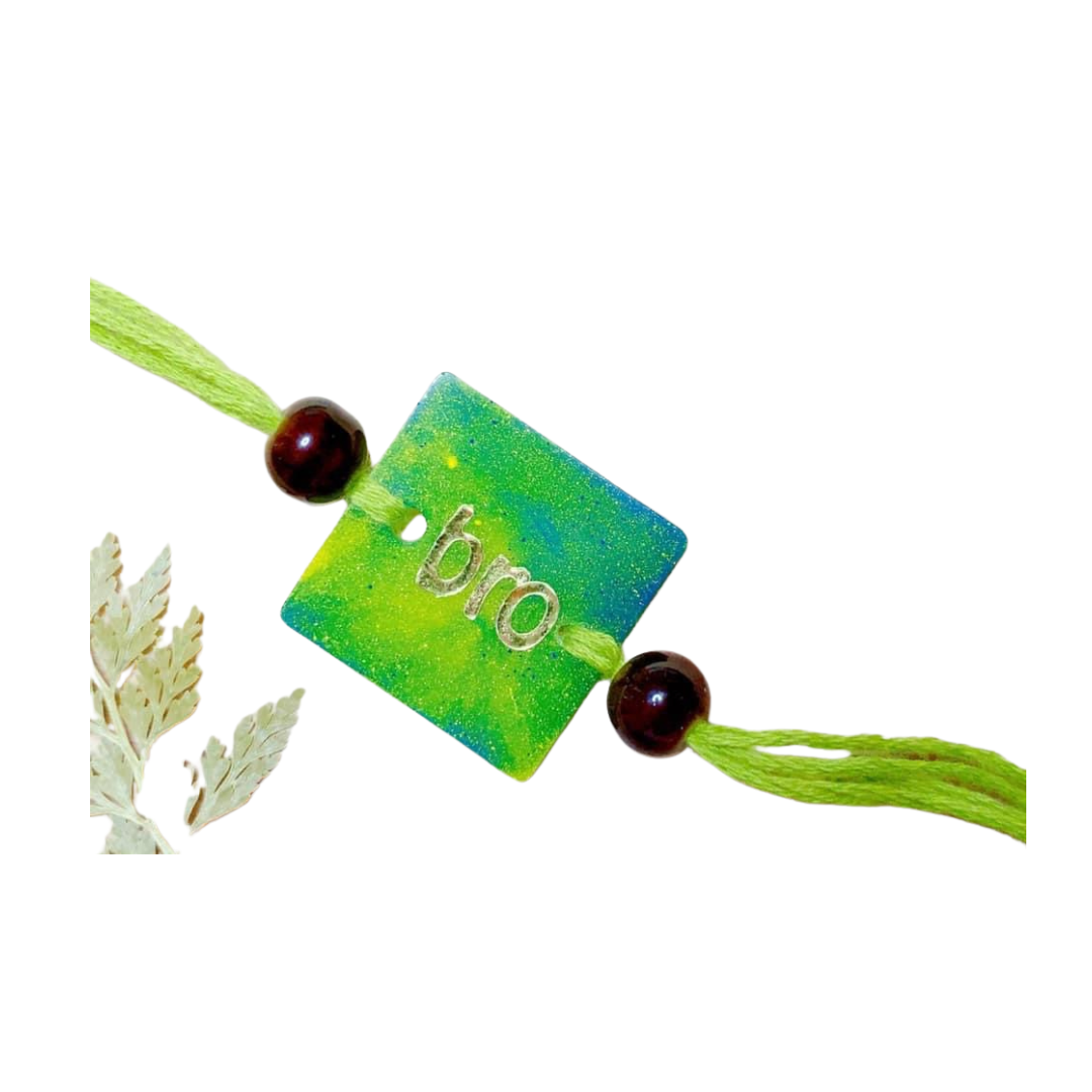 Resin Blue bhai  Rakhi