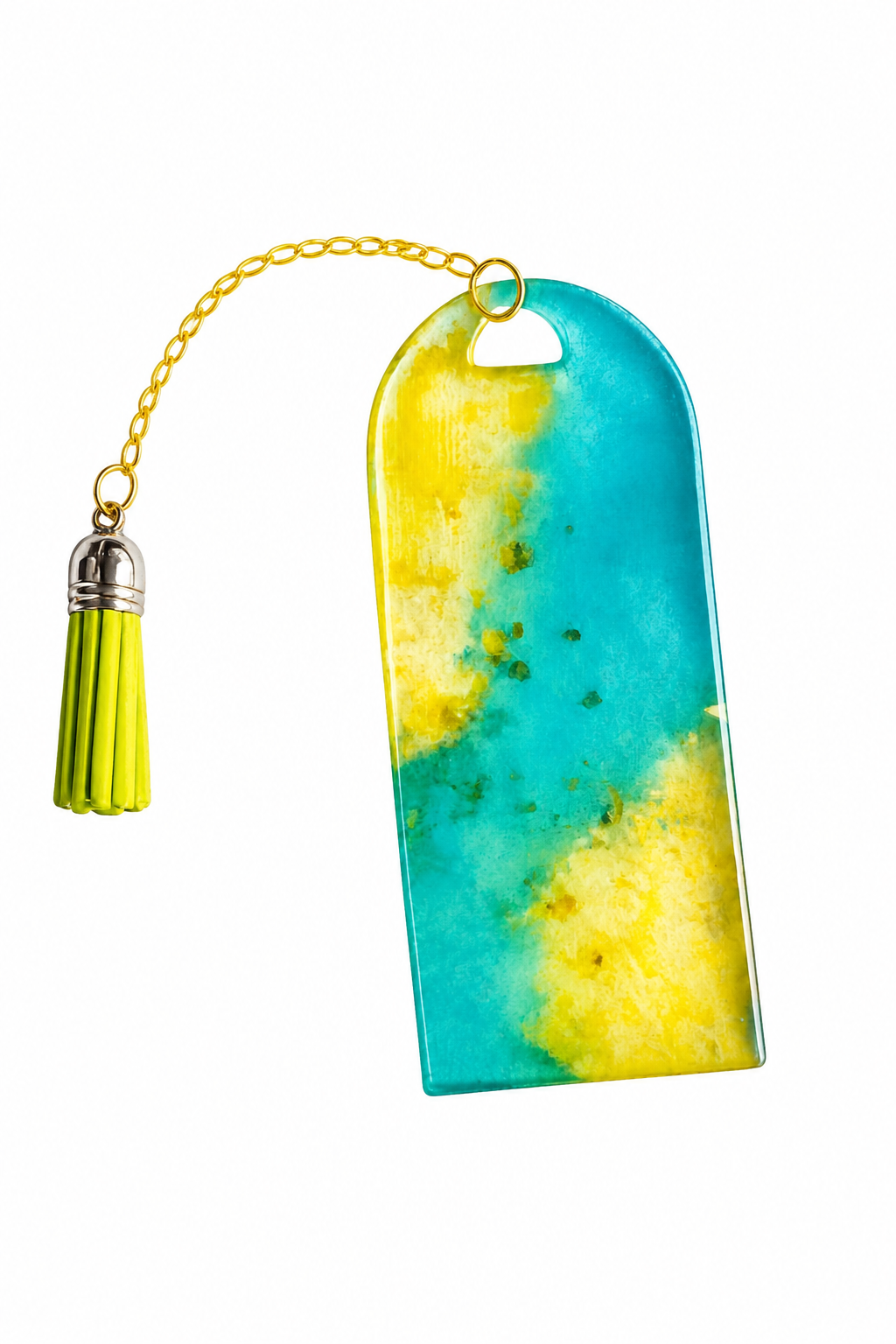 Bookmarks/ bag tags - Alcohol Ink