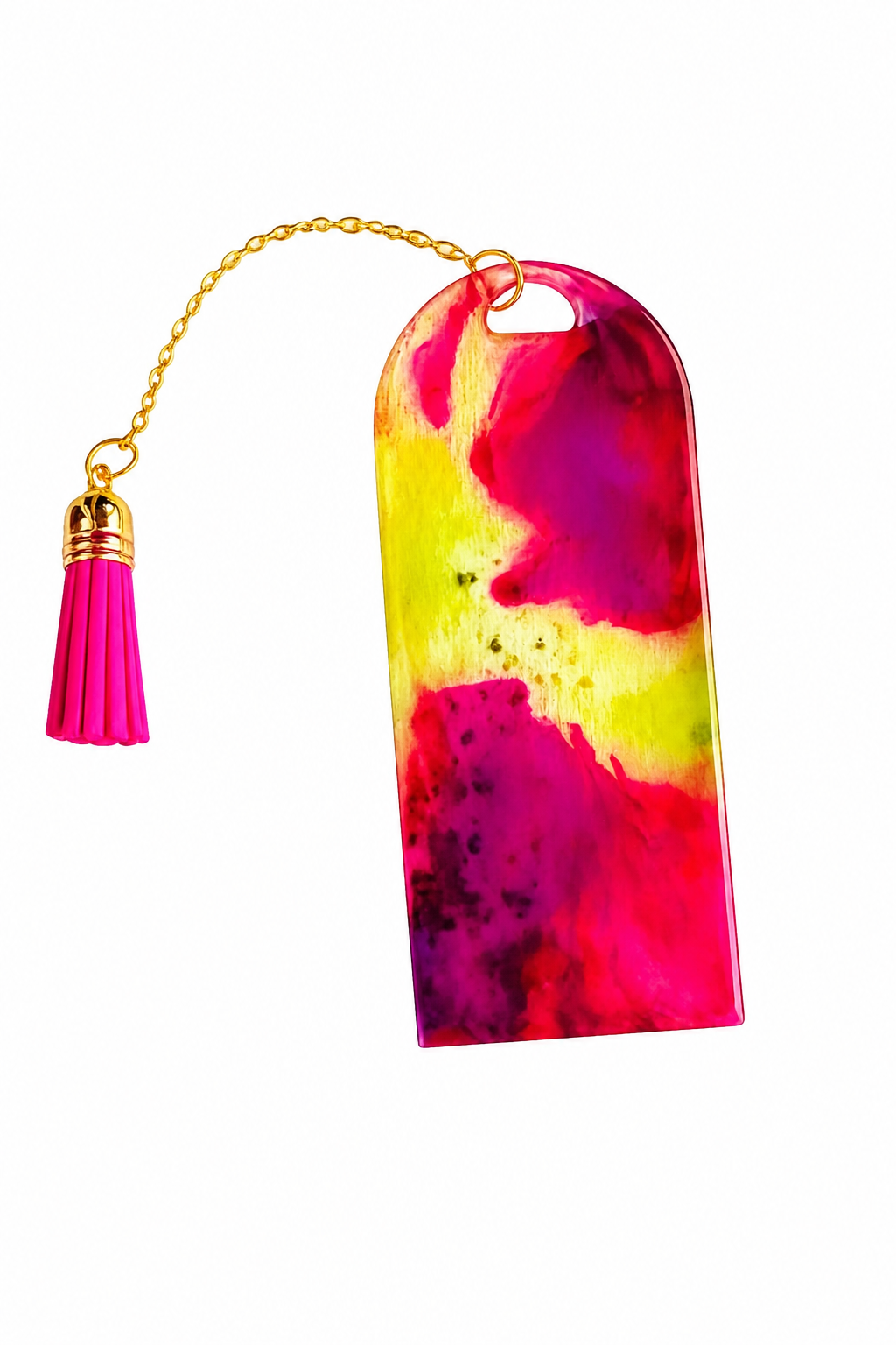 Bookmarks/ bag tags - Alcohol Ink