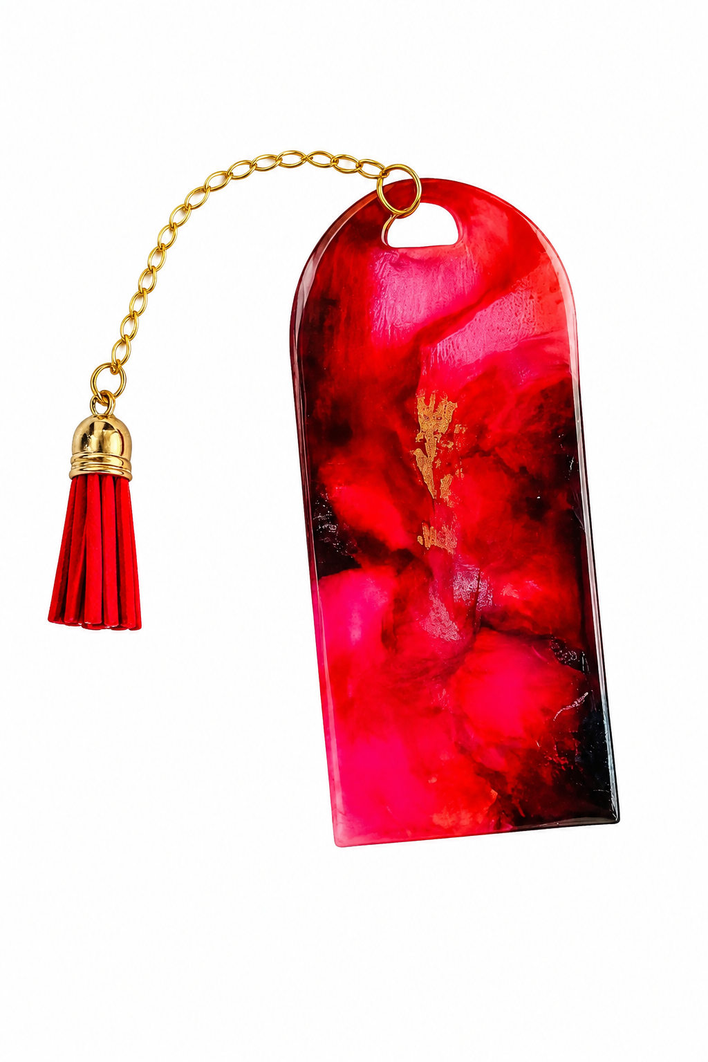 Bookmarks/ bag tags - Alcohol Ink