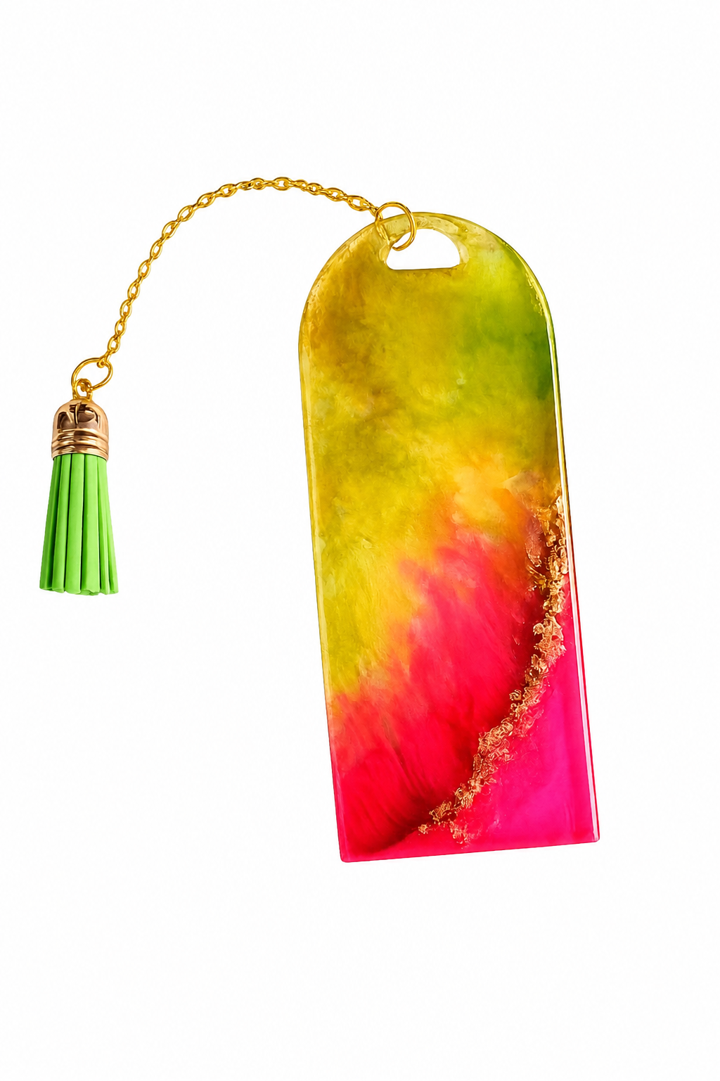 Bookmarks/ bag tags - Alcohol Ink