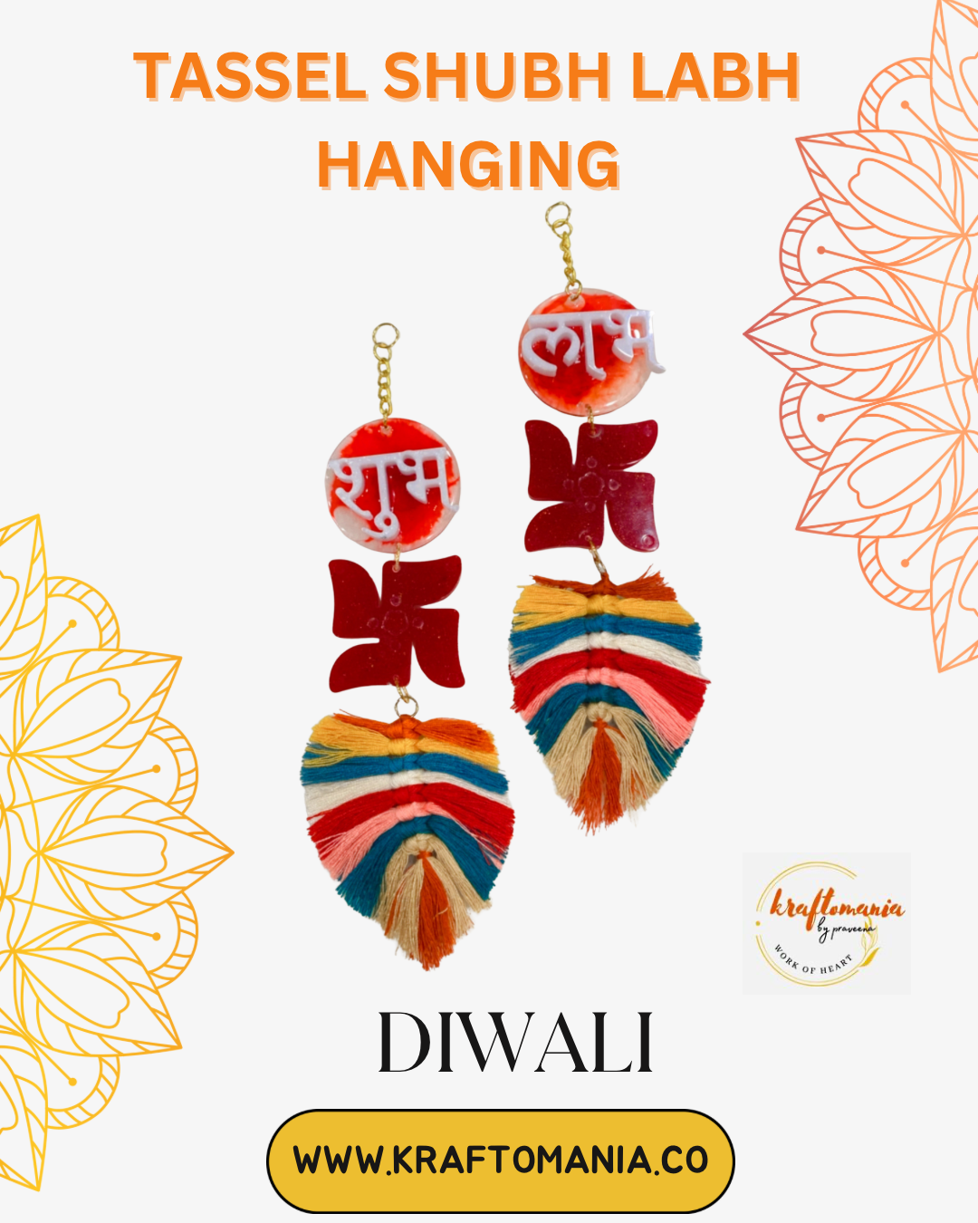 Tassel shubh labh hanging