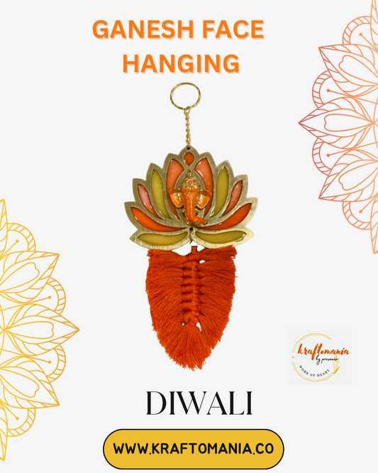 Ganesh face hanging